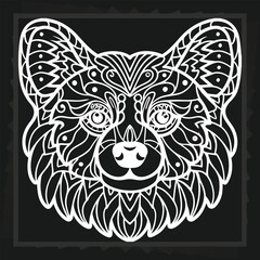 Animal Face Pattern Design