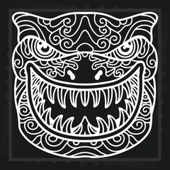 Simple White Animal Design