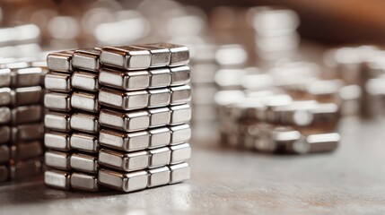 Conveyor sorting rare earth magnets for aerospace parts