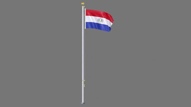 Paraguay Animated flag