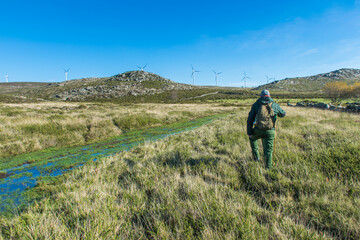 Obraz premium hiking in the mountains