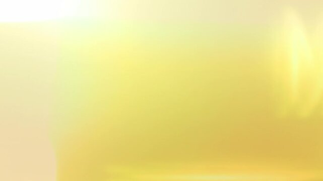 Wavy Smooth Film Burn Transition, Bright Yellow Abstract Light Waves and Glow. best for summer background