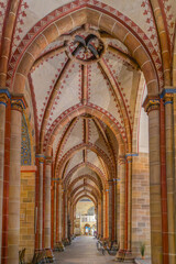 Obraz premium Germany Bremen city center iconic building in old town the Dom Cathedral indoor and architectural details