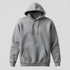 Ultrarealistic Blank Hoodie Mockup for Print on Demand Design © Bright Studio