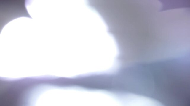 Overexposed Flashing Light Bokeh Transition, Bright Abstract Light Show in Overexposed Frames. ideal for flash reveal