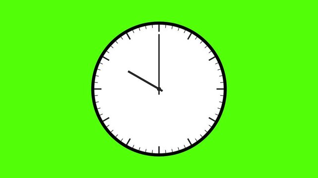 Chrono-focus: A pristine clock face, with its hands precisely positioned to indicate a specific moment in time. The bright color offers a visual contrast and emphasis on time's essence.