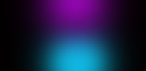 Gradient Harmony: A visually striking artwork, featuring a seamless gradient transition from deep violet to a vibrant cyan, set against a dark backdrop.
