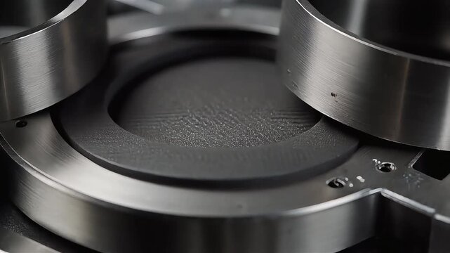Precision Engineering Detail of Fitting a Leak-Proof Silicone Gasket Ring