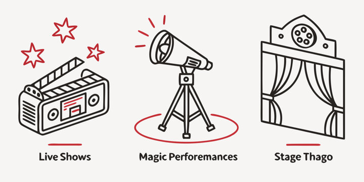 A comparison of line charts, magic quadrants, and radar charts for data visualization purposes. Vector