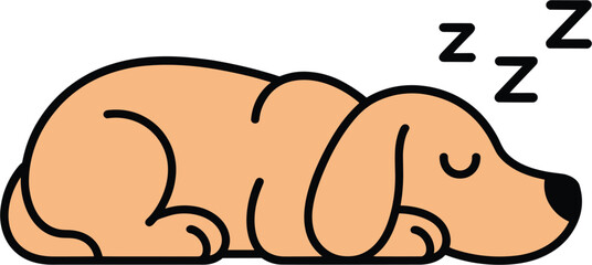 Cute cartoon Cavalier King Charles Spaniel dog vector illustration sitting with blue collar isolated on white background for pet shops, veterinary clinics, and animal lovers. © Sujon Shah