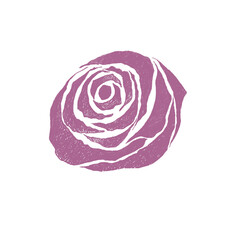 Minimal Rose Line Art Illustration