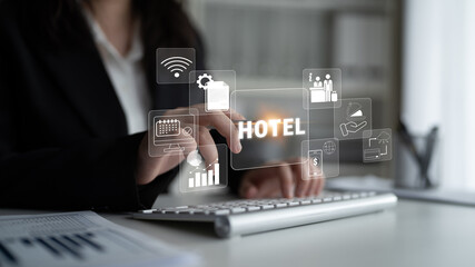 Modern Technology Integration in Hotel Management with Digital Interface for Operations and...