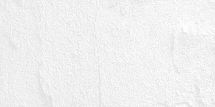 A seamless blank white paper and rough wall texture background with a gray grunge surface pattern for a macro stone or linen canvas material backdrop design