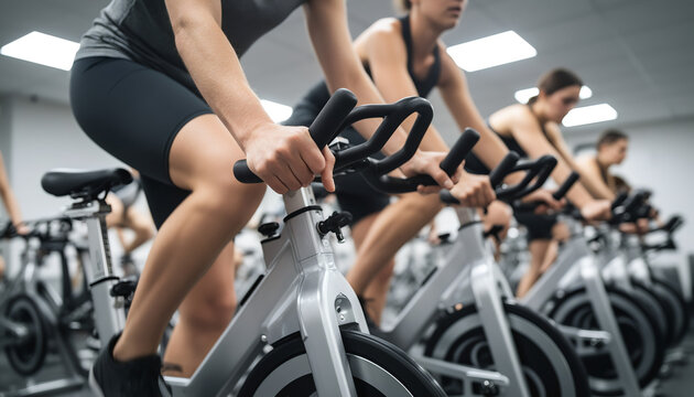 Indoor Cycling Class: Energy and Motion Captured