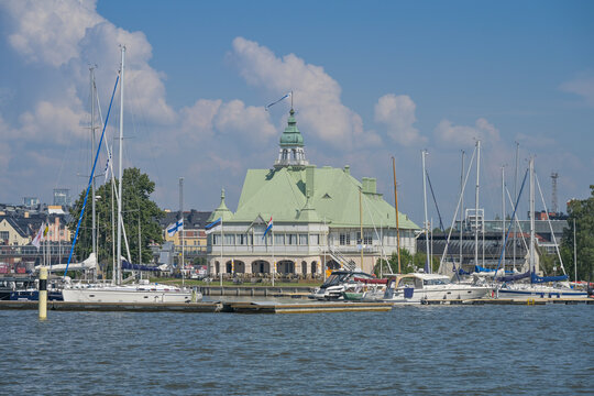 Restaurant NJK, Insel Valkosaari, Helsinki, Finnland