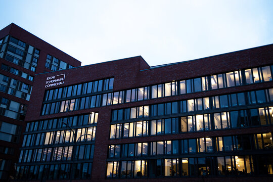 hamburg, hamburg, germany - 29 01 2026: the building of Esche Sch&uuml;mann Commichau law firm of hamburg