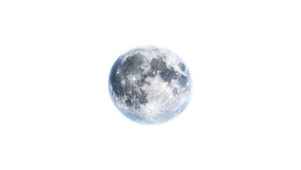 Obraz premium 3D Moon with Glowing Effect