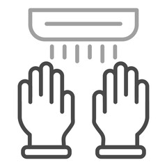 Obraz premium Hand Dryer Icon