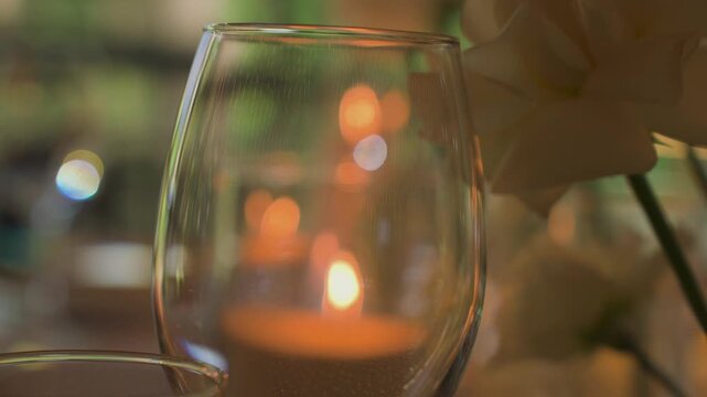 Beautiful and aesthetically pleasing festive table setting