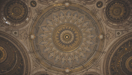 Obraz premium dome of the cathedral of st mary of jesus