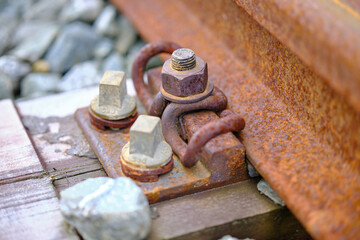 Halteklammer f&uuml;r schiene alt