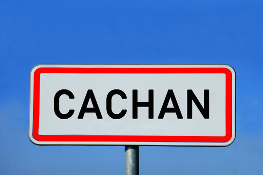 place-name sign Cachan