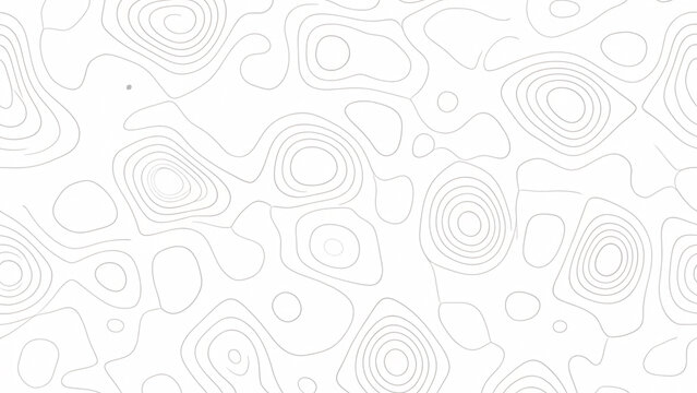 Abstract topographic map contour lines background