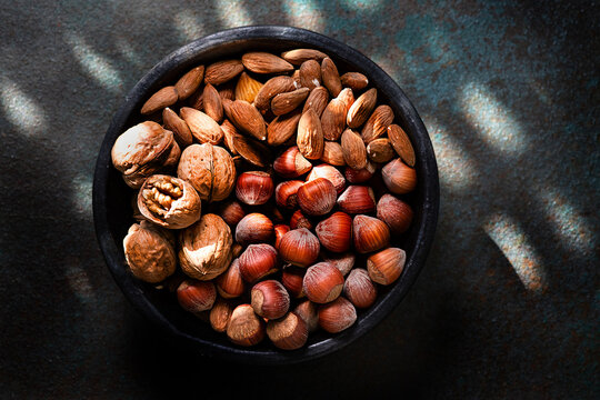 Nuts in a bowl 