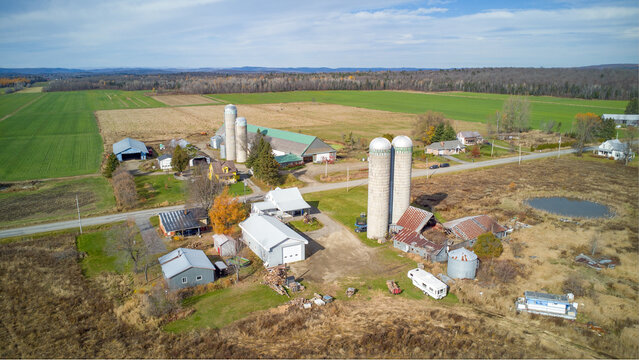 Ferme Canadienne Quebec Canada 