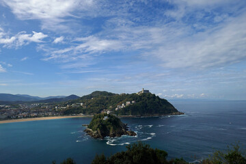 Fototapeta premium Monte Igueldo in San Sebastián