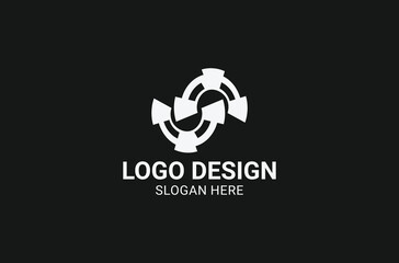 Fototapeta premium Modern Business logo vector design 
