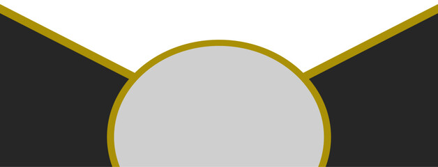 Grey and Black Symmetrical Geometric Banner Vector for Creative and Professional Layouts