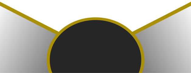 Grey and Black Abstract Geometric Banner Vector for Professional and Creative Layouts