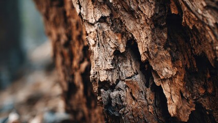 Close-up of tree bark texture