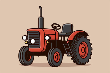 Agriculture Machine Illustration