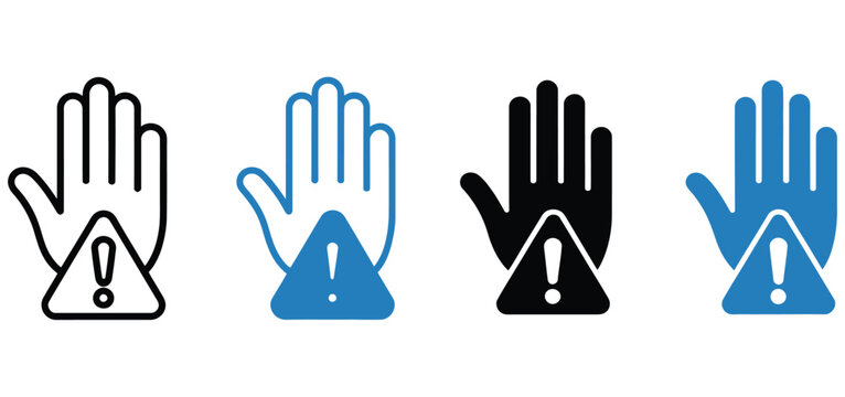 Prevention icon set multiple style, health and safety symbols, disease and risk prevention icons, medical and hygiene illustrations, editable vector