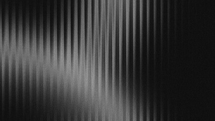 Obraz premium Black white wave fractal glass gradient blurred background, abstract transparent glass trendy wallpaper grainy noise texture. 