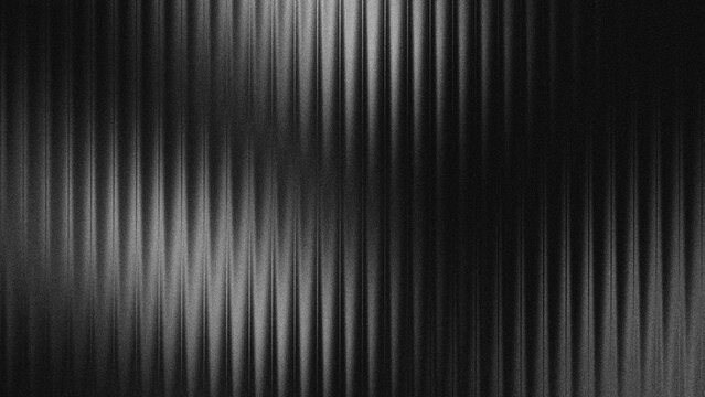 Black white wave fractal glass gradient blurred background, abstract transparent glass trendy wallpaper grainy noise texture.	
