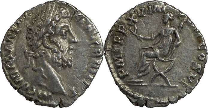 The Roman Empire
Marcus Aurelius, 161-180. AR Denarius 2.64 g. Rome, 168.
