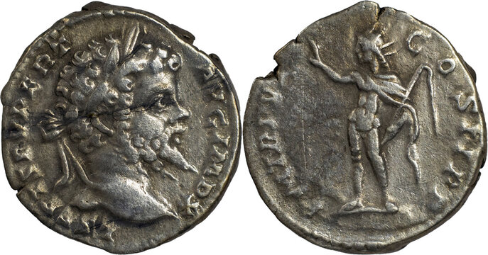 The Roman Empire
Septimius Severus, 193-211. AR Denarius 3.50 g. Laodicea ad Mare, 197.