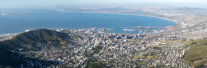 View of Cape Town South Africa, Urban Landscape, City view of 