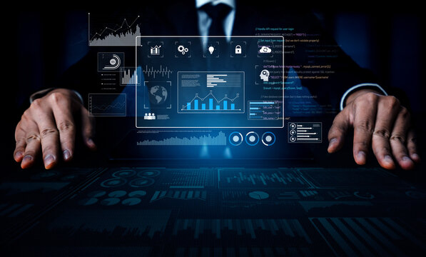 Data dashboard and analytics system supports business, analytics, and data insights through centralized charts, statistics, and monitoring interface Vouch