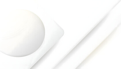 Minimalist 3D paper style texture with triangles and circles