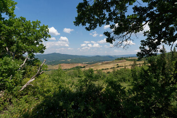 Obraz premium Italien - Toskana - Pomarance - Umland