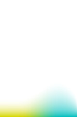 Naklejka premium Blue Yellow Transparent Gradient