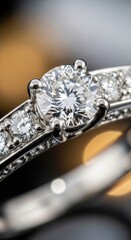 Elegant Diamond Ring - A Symbol of Love.