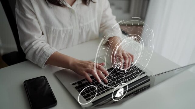 Cost reduction and cost saving through digital transformation, business cost optimization, operational cost reduction, financial savings, and resource efficiency strategy for business success. Funnel