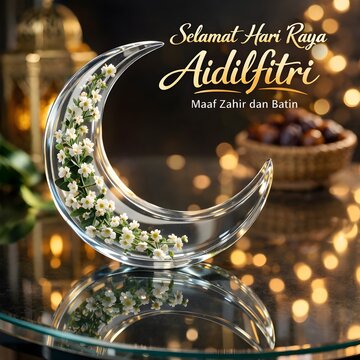 Selamat Hari Raya, Hari Raya Aidilfitri greetings ,greeting card hari raya, Eid Mubarak Malaysia,, Ramadhan festive, moon glass, hari raya template, aesthatic  raya Aidilfitri background ,template ray