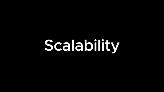 A video showcasing scalability in a modern business environment with a professional woman