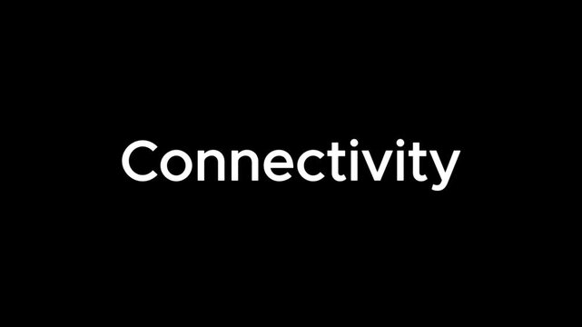 A video showcasing the concept of connectivity in a modern digital world